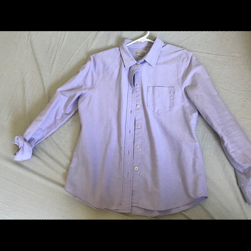 Madewell lavender shirt!